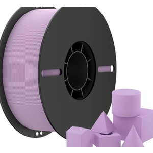 Pla Filament, 3D Printer Filament 1.75mm, Matte PLA Filament for 3D Printing, Dimensional Accuracy +/- 0.02mm, Purple Pla Filament 1kg Spool, PLA 3D Printer Filament Fit for Most 3D Printers