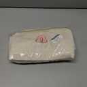 Makeup Bag for Girls Gift, Personalized Valentines Day Gifts Initial Women Makeup Bag for Travel, Double Layer Cosmetic Bag with Brush Organizer Preppy Make up Bag for Teen Girl Trendy - U