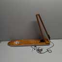 Ring Toss Game, Man Cave Decor, Solid Wood Wall Mounted Hook and Ring Game with Adjustable Rings & LED Lights, Ring Swing Game,Outdoor Games,Yard Games