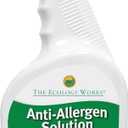 The Ecology Works- Plant-Based Dog & Cat Allergy Spray, Dander Remover & Dust Mite Waste Reducer for Relief from Allergies - Cleans Home, Bedding & Furniture Naturally, Fragrance-Free (32 Fl Oz (Pack of 1))