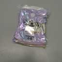 2 x Hiroyuki Iridescent Makeup Bag, 14 inches Cosmetic Bag, Large Capacity Travel Pouch (Hair, purple)