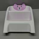 TPN Toddler Step Stool for Bathroom Sink and Potty Training Durable Anti-Slip,Anti-Tip A-Frame,10-Second Assembly, 2-Step Potty Stool with Wide Steps (Purple)