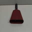 Toys+ Cowbell with Handle Various Sizes and Colors (11", Maroon)