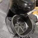 Chefman Air Fryer – 6 QT Compact Airfryer for Quick & Easy Meals in Minutes, Features Hi-Fry Technology for Extra Crisp, Touchscreen Controls with 4 Presets, Nonstick & Dishwasher Safe Basket - Black