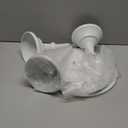 Yedio 10 inch Porcelain Cake Stand, Round Dessert Stand, Cupcake Stand for Birthday Parties, Weddings, Baby Shower and Other Events, White