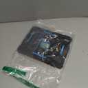 Grifobes Case for iPad Air 11-inch (M3/M2) 2025/2024, for iPad Air 5th/4th Generation 2022/2020 10.9", Heavy Duty Rugged Cover with Stand/Pencil Holder for i Pad Air 6th 5 4 Gen (Black+Blue)