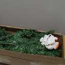 HOLLO STAR 6 ft Prelit Christmas Tree with 247 LED Lights, App Control, Artificial Pencil Christmas Tree with Multi-Color RGBW Lights, 715 Branch Tips, Skinny Xmas Tree, Metal Base, for Home, Party