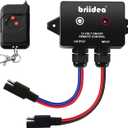 Briidea 12 Volt Wireless Remote Control Switch for Agricultural Sprayers, Spray Pumps, IP67 Waterproof