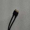 Amazon Basics HDMI Cable 3ft, 4K HDMI 2.0 Cord (18Gbps), Nylon-Braided, 4K@60Hz, 2160p, 48 bit, Compatible with TV/PS5/Xbox/Roku, Black & Blue