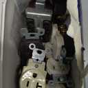 Leviton Lever Edge 15 Amp Tamper-Resistant Duplex Wall Outlet, 10-Pack, E5325-MW, White