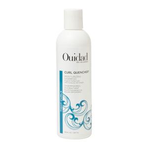 Ouidad Curl Quencher Moisturizing Shampoo for Tight Curls - Gentle Hydrating Cleanser for Shiny, Defined Curls, Nourishes Curly Hair From Within Without Stripping Hair, Silicone-Free (8.5 Fl Oz (Pack of 1), Blue)