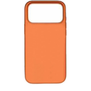 for iPhone 17 Pro/17 Pro Max Magnetic Case,Classic Liquid Silicone Anti-Scratch Mobile Phone Case (Dark Orange,17 promax)