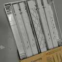 Piffny Locker Organizer Shelf Adjustable Width and Height, Ideal Locker for School, Office, and Gym Lockers (White)