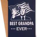 4 Pcs decorluxes Father’s Day Card for Best Grandpa Ever, Hilarious Grandpa Joke Card for Birthday, Christmas, or Special Occasions, Gift for Funny Grandpa