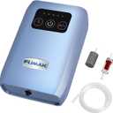 Aquarium Air Pump, USB Rechargeable Lithium Battery Powered Portable Air Pump for Fish Tanks, AC/DC Dual Mode Oxygen/Aerating Pump for Outdoor Fishing, Emergency, Power Cuts (For Aquarium up to 60 Gal)