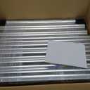 Land Guard 2 Pack 6 x 3 x 2 ft Galvanized Metal Raised Garden Bed, 2FT Deep Root Elevated Planter Box Steel Large Vegetable Flower Bed Kit, Silver