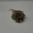 CAISHA XXL Hairpiece Scrunchie Updo Voluminous Slightly Wavy Messy Bun Dirty Blonde Mix G25F (dirty blonde mix #18TH613A G25F)