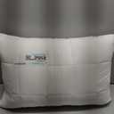 Nuzzle Cooling Adjustable Pillow Queen Size for Side Sleepers, Luxury Bed Pillow Hotel Collection - Best Adjust Height Soft Firm Pillow for Back, Stomach or Side Sleepers (White)