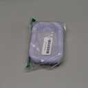 Enhanced Leakproof Silicone Travel Shampoo bar Holder, Shampoo and Conditioner Bar Container, Soap Box for Handmade Soap, Shatterproof Soap Holder for Save Soap (Clear&Violet)