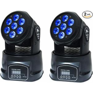 XPCLEOYZ 2PCS Moving Head Dj Lights