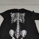 Men and Women - Skeleton Rib Cage Costume T-Shirt, 2XL