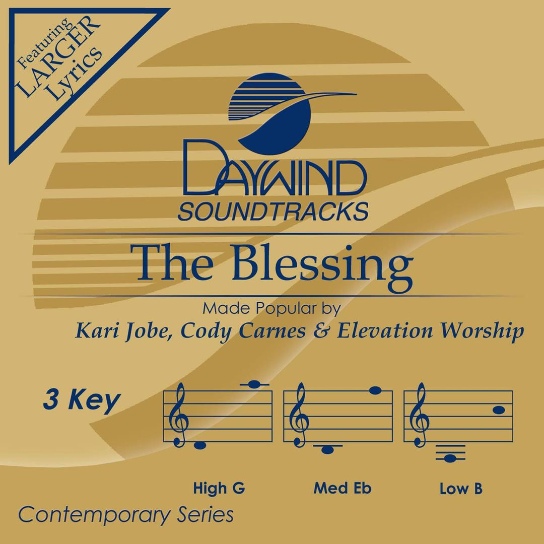Audio CD The Blessing Accompaniment/Performance Track