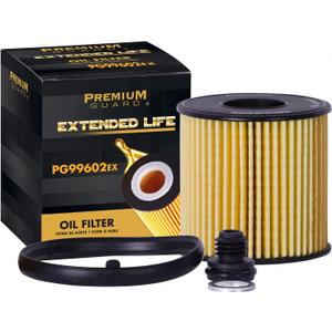 Premium Guard Extended Life Oil Filter up to 10k Miles PG99602EX | Fits 2021-2025 Hyundai Elantra, 2022-2025 Kona, 2020-2025 Sonata, 2025 Kia K4, 2022-2024 Hyundai Creta Grand