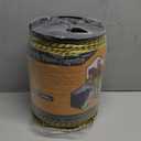 Upgraded 3280 Feet 1000 Meters Portable Electric Fence Polywire 1/8" Diameter Portable Electric Fencing Poly Wire 6 Strands of 0.22mm Stainless Steel Reliable Conductivity, Rust Resistance, UV