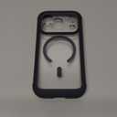 Miracase Magnetic for iPhone 17 Pro Case 6.3" [Compatible with MagSafe] Full-Body Phone Case with Built-in Glass Screen Protector & Camera Control,Drop Proof iPhone 17 Pro Cover, Black