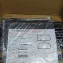 Shoe Rack 3 Tier Long Storage Organizer Wide Metal Shoe Shelf for Closet Entryway Black