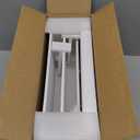 Bamboo Mail Organizer Countertop Desktop with Drawer - Desk Organizer with File Organizer for Office Supplies All-in-One Desk File Organization with Pencil Holder for Paper Letter Envelope Bill (1 White)