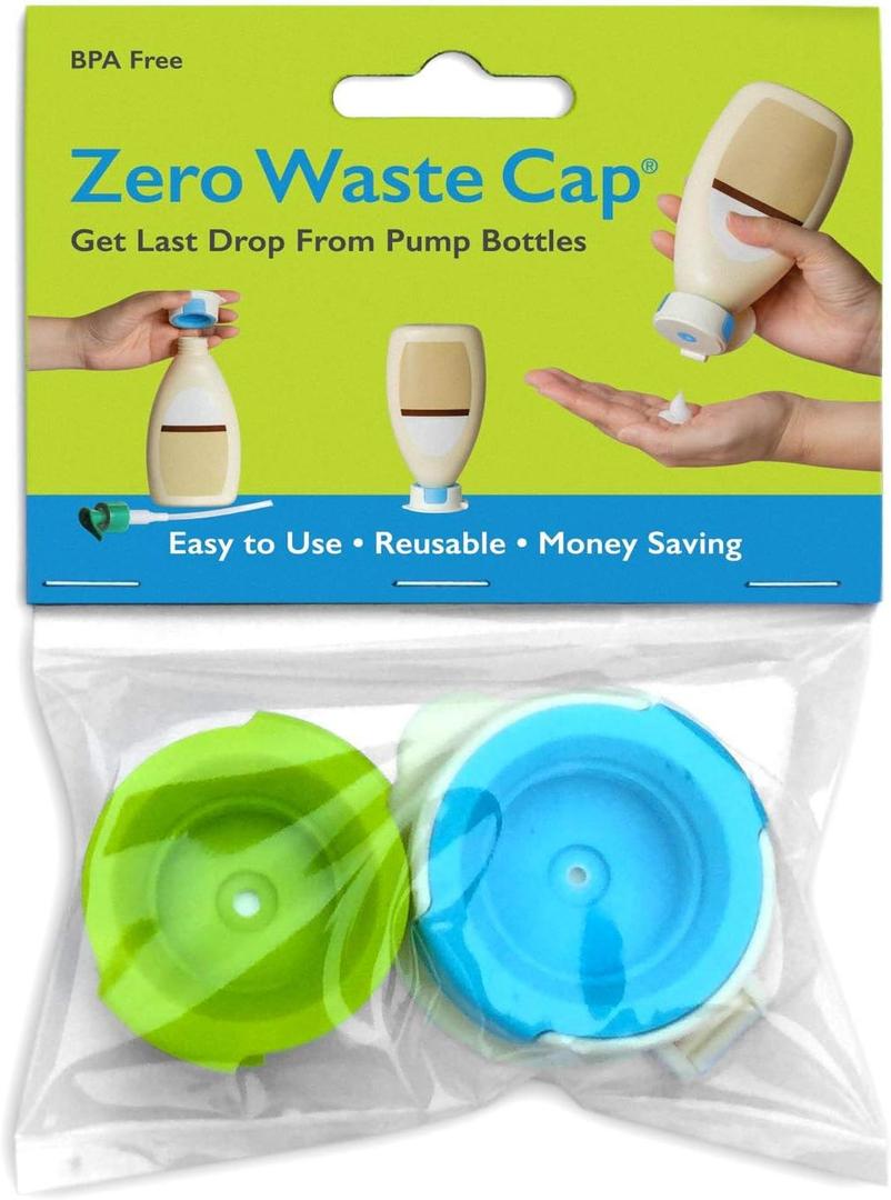 GAMERIEND Zero Waste Cap - Lotion Bottle Cap - Reusable - 471ml - Plastic - Personal Care - Lotion Retrieval Aid