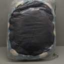 LE SURE Shown on TV Donut Dog Bed Medium Size Dog - Round Cat Beds Indoor as Bed Gift for Calming with Washable Cover, Cute Home Decor Bed with Jacquard Shaggy Plush & Anti Slip Bottom, 30 Inch, Blue (Cozy Clouds Blue)