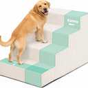 Dog Stairs for Large Dogs, 24" H Extra Wide Pet Steps for High Beds
