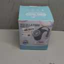 Rechargeable Bubble Machine - Auto 360 Rotation, 75 Tilt Range, 10 Large Wands - Bubbles Blower Maker for Kids, Toddlers, Outdoor Play, Wedding, Birthday, Parties, Gifts Toys for Boys, Girls (White)