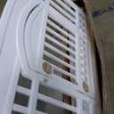 IRIS USA Dog Playpen with Door, 24 6 Panel Pet Exercise Pen  Indoor Outdoor Puppy Play Pen, Portable Plastic Pet Fence for Small Medium Dogs, Foldable 61 x 61 x 24, White