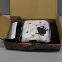 Halloween Spider Web Lights Decoration 455 LED Spider Webs Halloween Decorations Outdoor with 59" Large Spider & 3.53 oz Stretch Cobweb 16.4 Ft Light Up Giant Spider Web with 8 Modes & Timer (Purple)