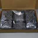 OPNICE Desk Organizer and Accessories, 2-Tier Computer Monitor Stand Riser with Drawer and 2 Pen Holders, Laptop Stand, Office Desk Accessories for Office Supplies, Black (Black 1-Pack)