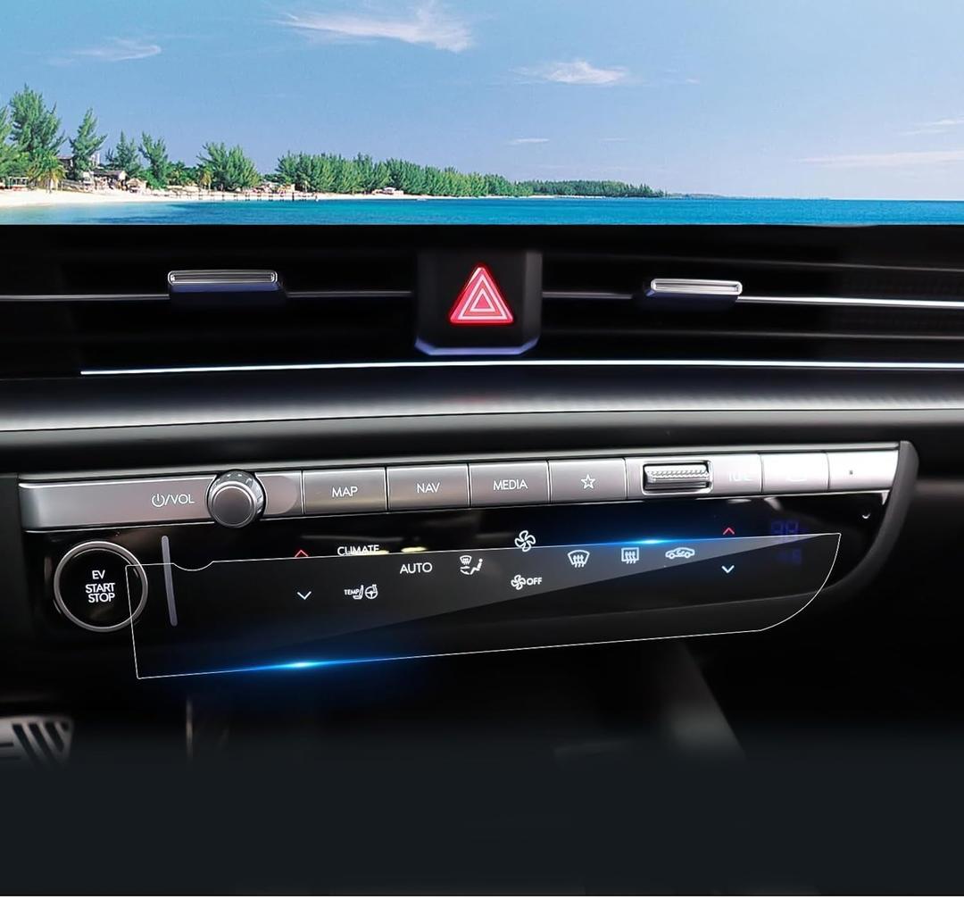 (2pcs) 2023 2024 2025 Ioniq 6 Screen Protector for Hyundai Ioniq 6 (SE Standard Range/SE/SEL/Limited) Climate Control Display, 2024 2025 Hyundai Ioniq 6 Accessories High Clarity A/C