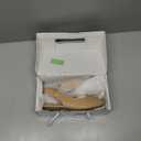 Hehainom Girls Dress Shoes Slingback Flats Round Toe Toddler Little Kids Sandals Summer Flower Girl Communion Church Shoes(Nude Pu 1 M US Little Kid)