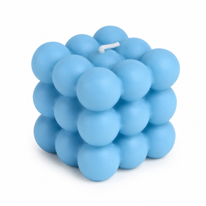 Cloud mini candle, 6"