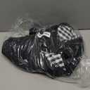 Dog Carrier Sling - Reversible Puppy Carrier Purse with Storage Pocket, Hand-Free Dog Sling Carrier for Carry Small Dogs and Cats, Travel Safety Harness, Dog and Cat Harness(Black)