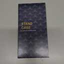 ZHK Liquid Silicone Designed for iPhone 17 Pro Max Case with Magnet Stand, [Precise Camera Lens Protection][Mil-Grade Drop Shockproof][Soft Anti-Scratch Microfiber Lining] Slim Fit Cover, Orange