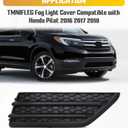 Fog Light Cover Fit for 2016 2017 2018 Honda Pilot accessories (Left)
