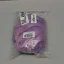 BERON 14 Inches Purple Wig Short Curly Wig Women Synthetic Wigs Lavender Purple Wigs with Bangs Hairnet Included