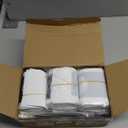 Pickmesh 300 Pcs Wild Game Meat Freezer Bags 1lb Ground Meat Bags with Tape Bag Sealer 2 Sealing Tape for Sausage Burger Packaging Processing Protecting from Freezer Burn