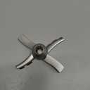 Replacement Stainless Steel Paddle Blade Compatible with Ninja Creami NC300 Series Ice Cream Makers, Mixing Parts for Ninja NC299AMZ, NC301, CN305A, CN301CO Ice Creami accessories