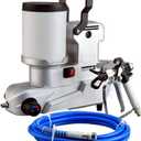High-Pressure Airless Paint Sprayer,1600W Emulsion Paint Sprayer,Water-Based Latex Paints Airless Sprayer w/ 16.4ft Hose for Spraying Operations Indoor/Outdoor Fire Prevention 110V