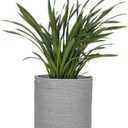 Cotton Rope Plant Basket, Woven Baskets Planter for 11 inch Pot, Round Indoor Tree Pot Cover, Storage Bin Organizer, Modern Basket for Plants and Home Decor, 12.5X12.5, Gray