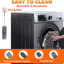 Professional Microfibre Dusters for Cleaning | Duster with Extension 100" | Cobweb Remover Duster Kit with 4 Washable Heads | Bendable Feather Duster for High Ceilings,Fans & Hard-to-Reach Areas,7PCS
